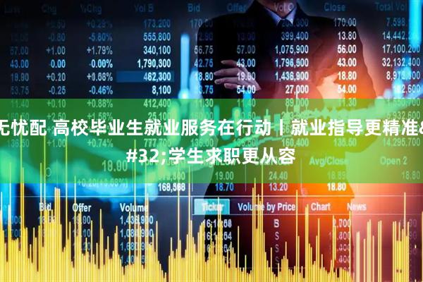 无忧配 高校毕业生就业服务在行动丨就业指导更精准 学生求职更从容